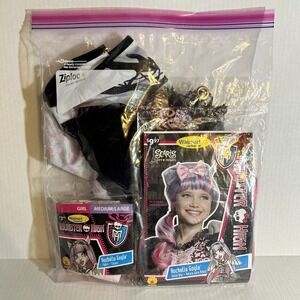 Girls Monster High Scaris City of Frights Rochelle Goyle Costume Dress Small 4-6